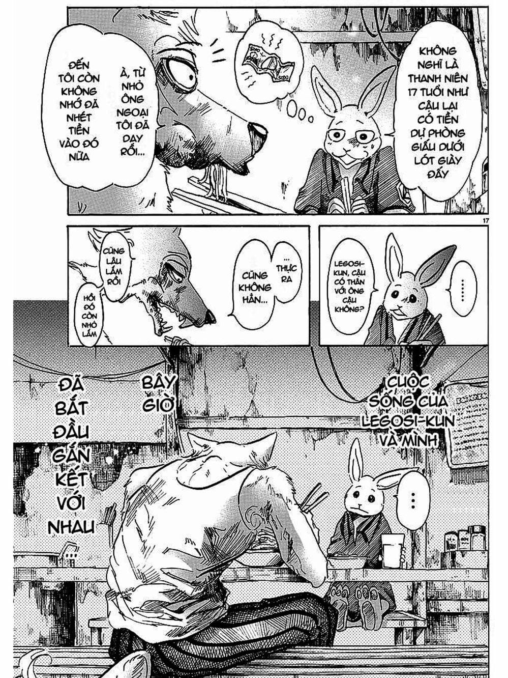 Truyện Tranh Bởi Vì Chúng Ta Đều Là Những Ngôi Sao - Beastars trang 10