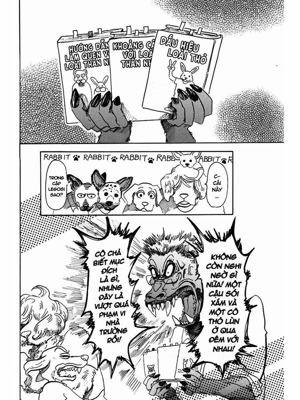 Truyện Tranh Bởi Vì Chúng Ta Đều Là Những Ngôi Sao - Beastars trang 10