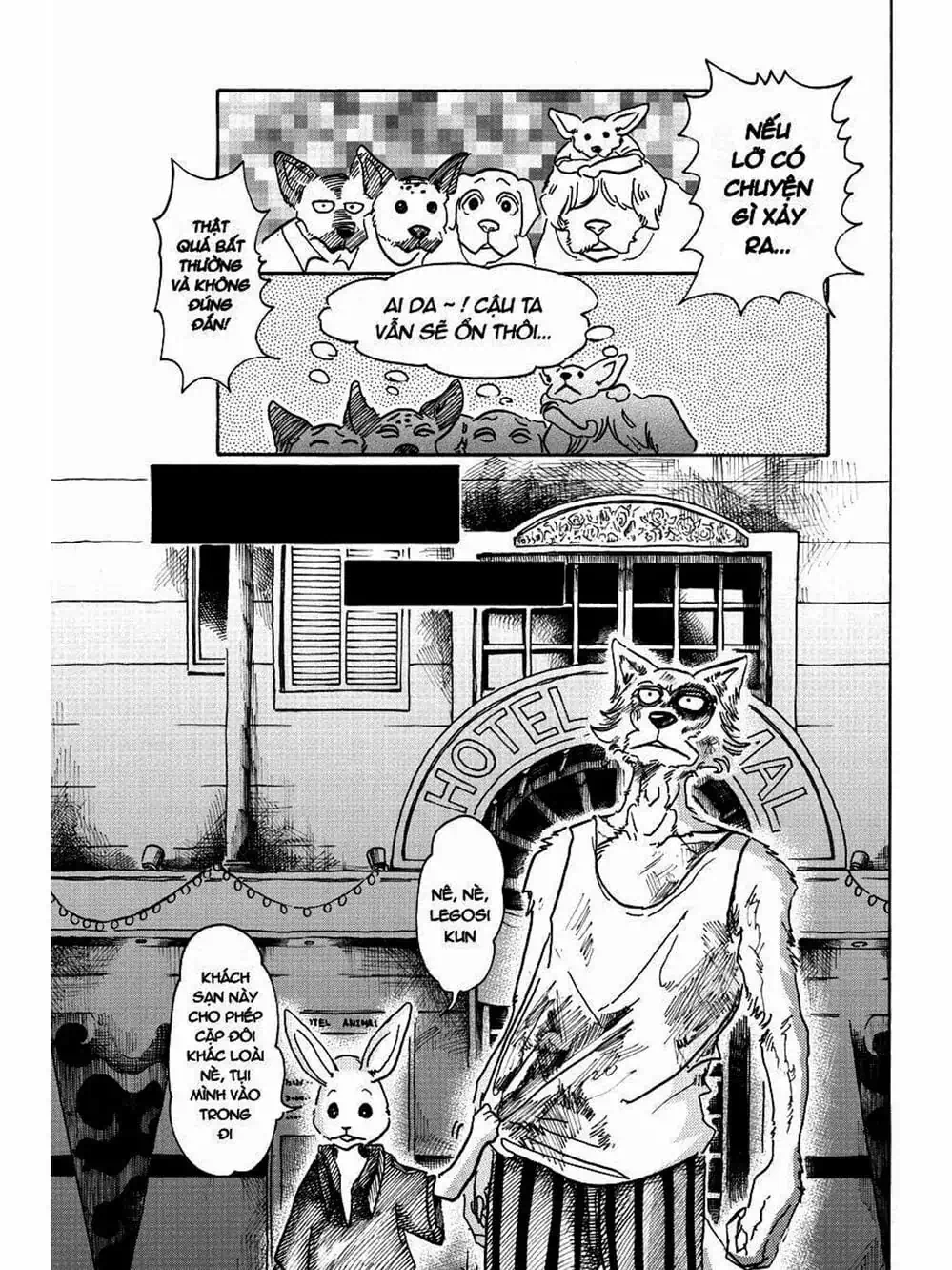 Truyện Tranh Bởi Vì Chúng Ta Đều Là Những Ngôi Sao - Beastars trang 10