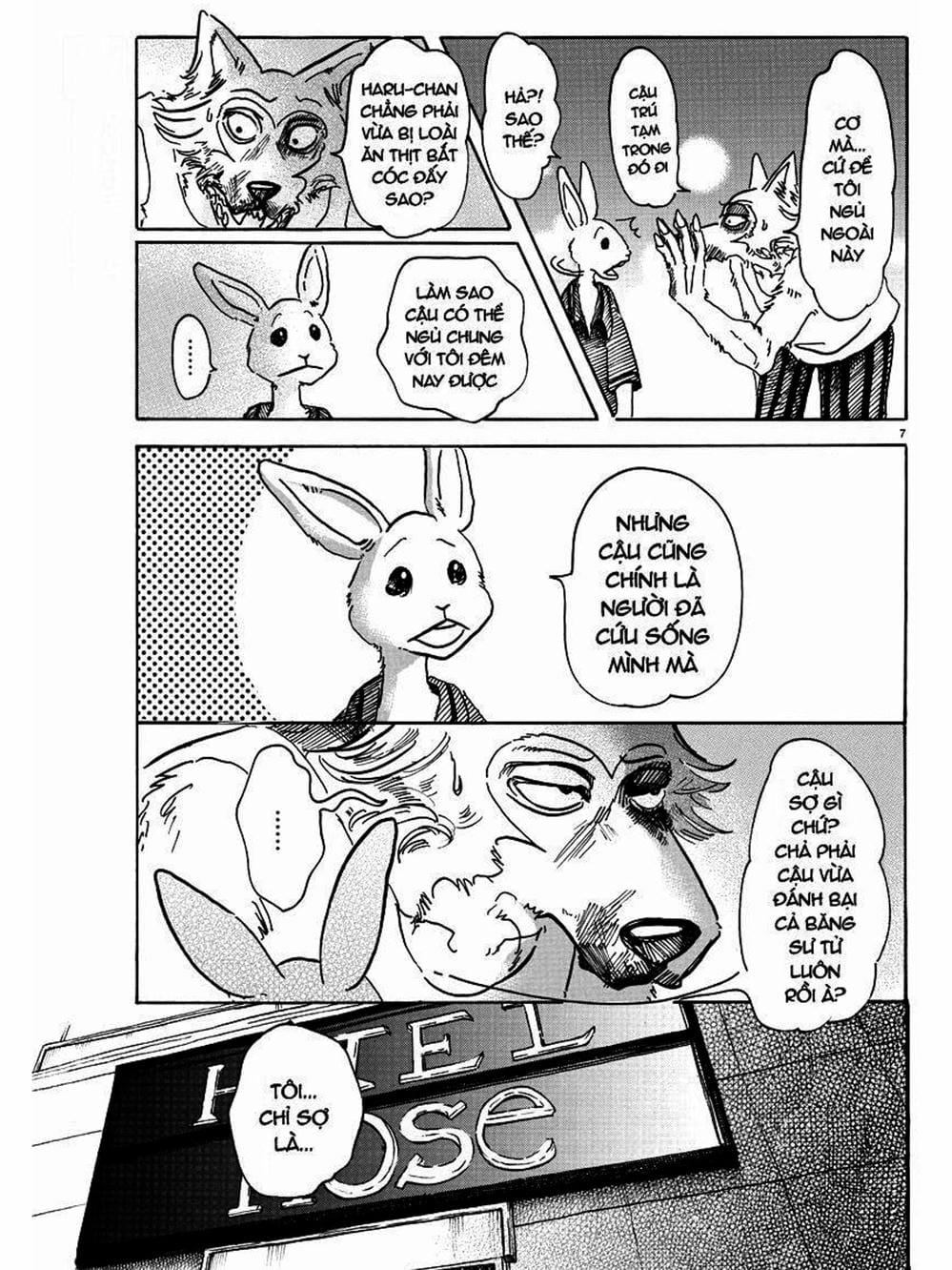 Truyện Tranh Bởi Vì Chúng Ta Đều Là Những Ngôi Sao - Beastars trang 10