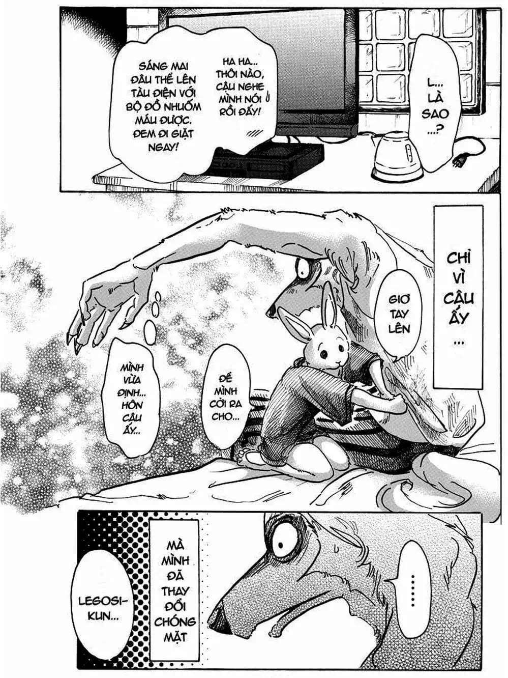 Truyện Tranh Bởi Vì Chúng Ta Đều Là Những Ngôi Sao - Beastars trang 10