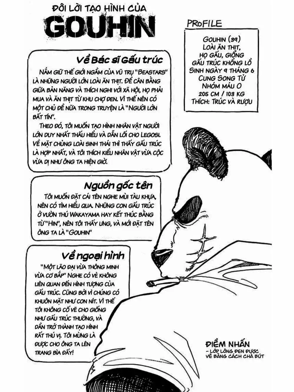 Truyện Tranh Bởi Vì Chúng Ta Đều Là Những Ngôi Sao - Beastars trang 10