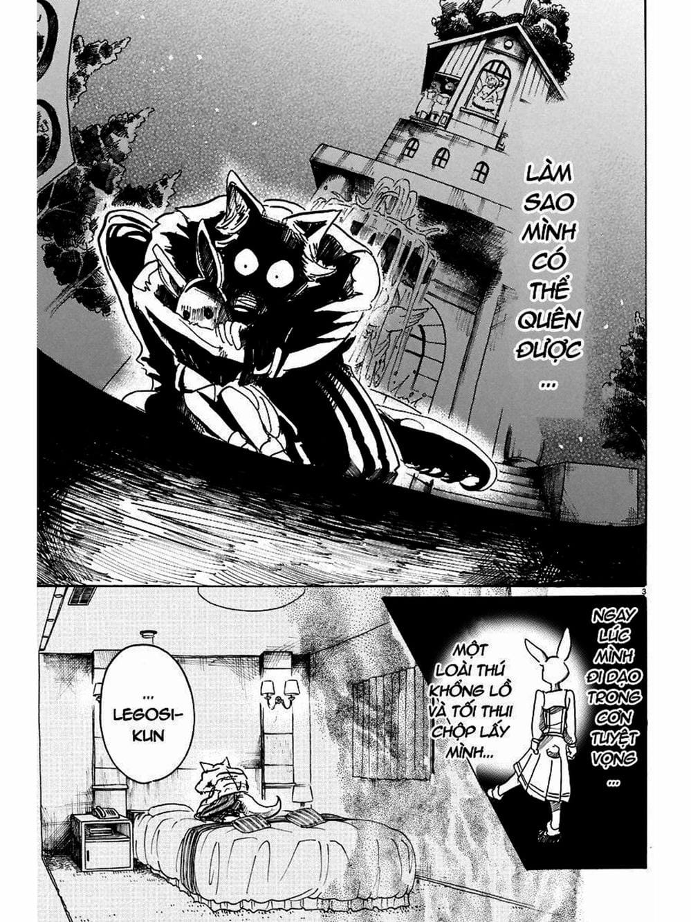 Truyện Tranh Bởi Vì Chúng Ta Đều Là Những Ngôi Sao - Beastars trang 10