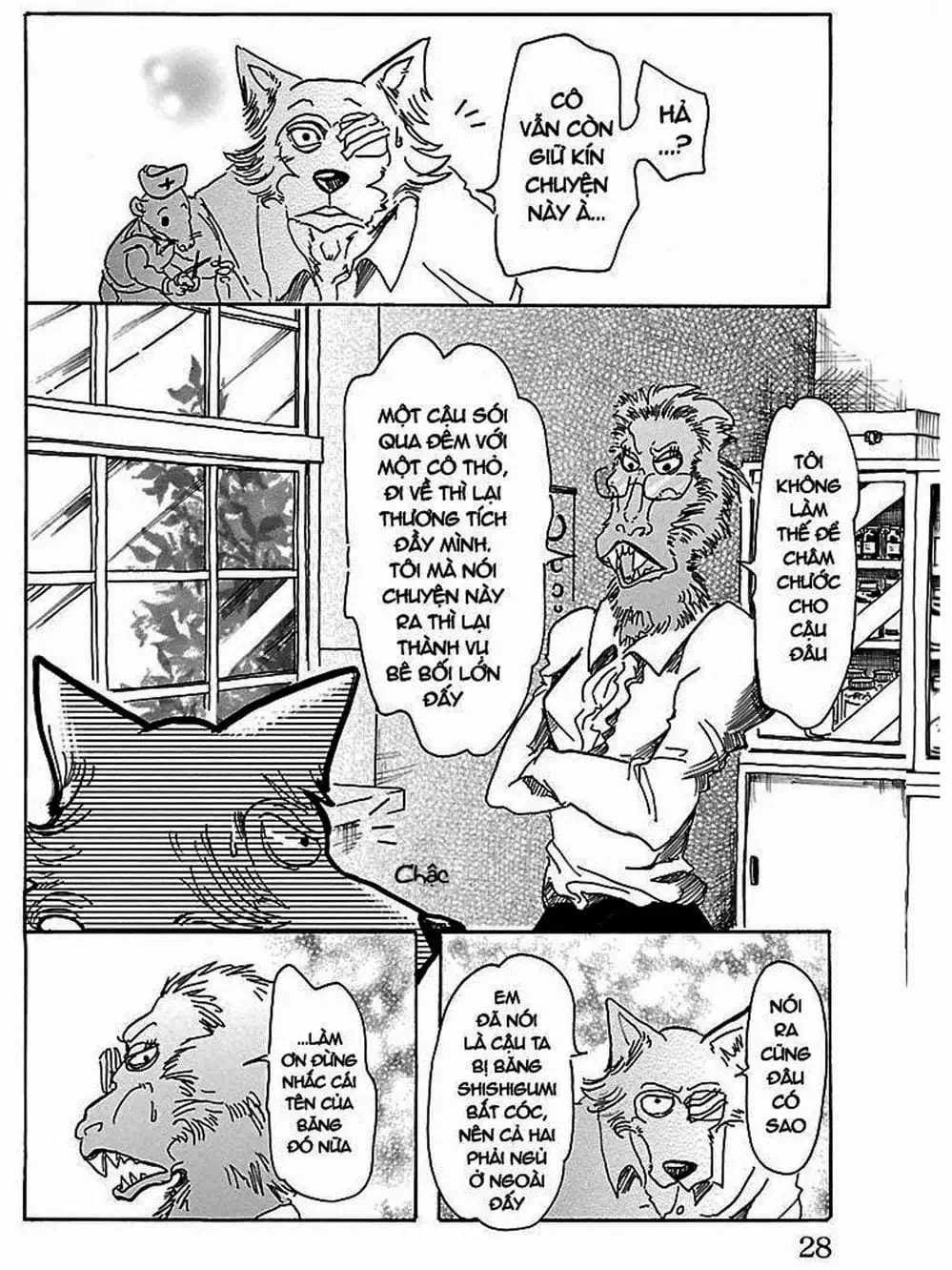 Truyện Tranh Bởi Vì Chúng Ta Đều Là Những Ngôi Sao - Beastars trang 10