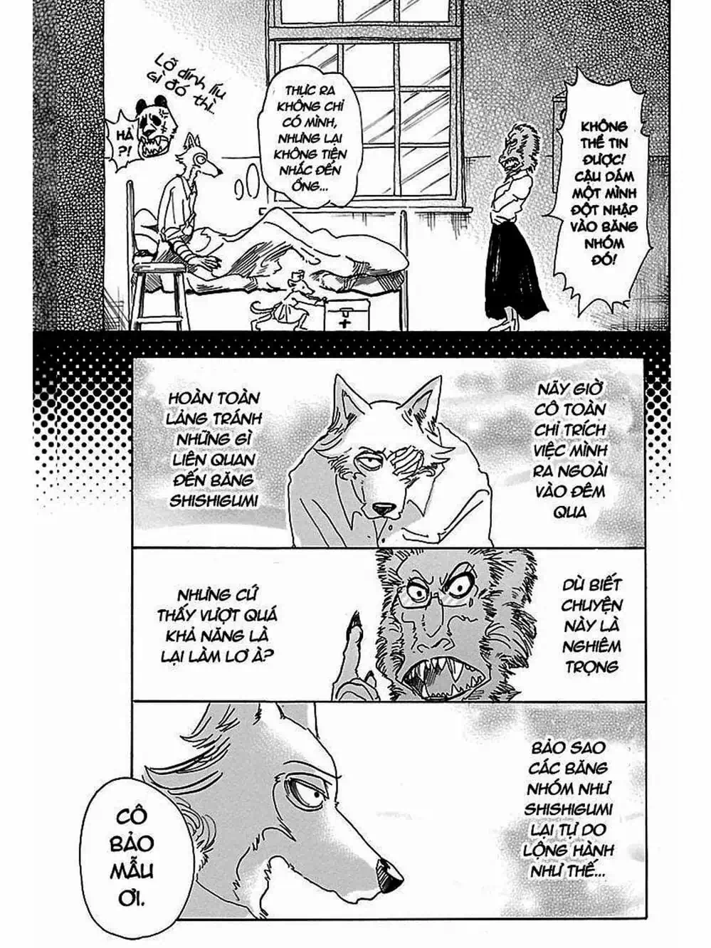 Truyện Tranh Bởi Vì Chúng Ta Đều Là Những Ngôi Sao - Beastars trang 10