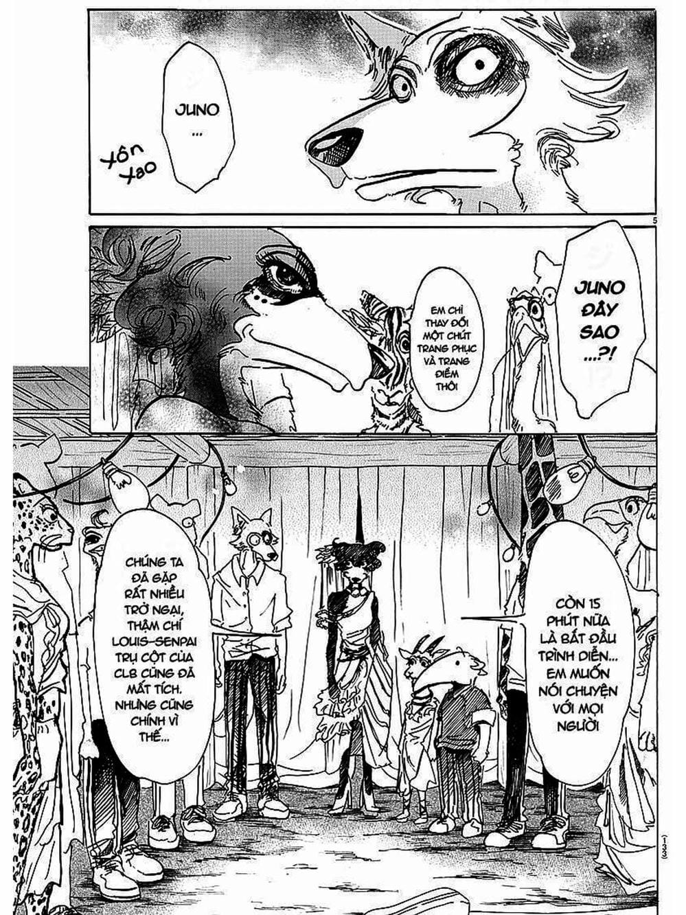 Truyện Tranh Bởi Vì Chúng Ta Đều Là Những Ngôi Sao - Beastars trang 10