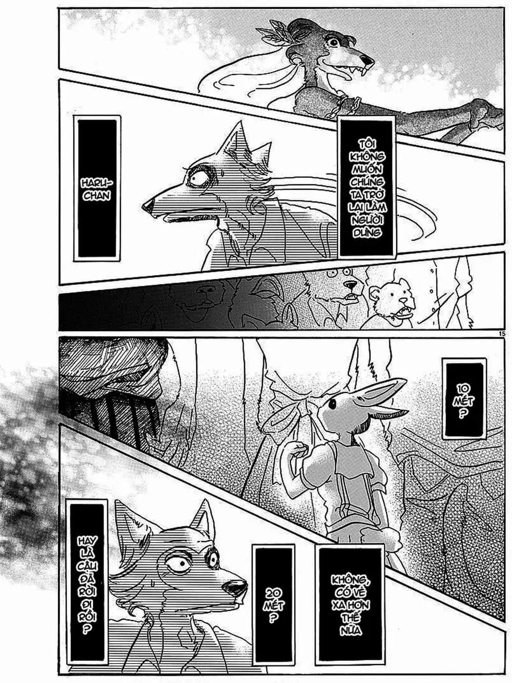 Truyện Tranh Bởi Vì Chúng Ta Đều Là Những Ngôi Sao - Beastars trang 10