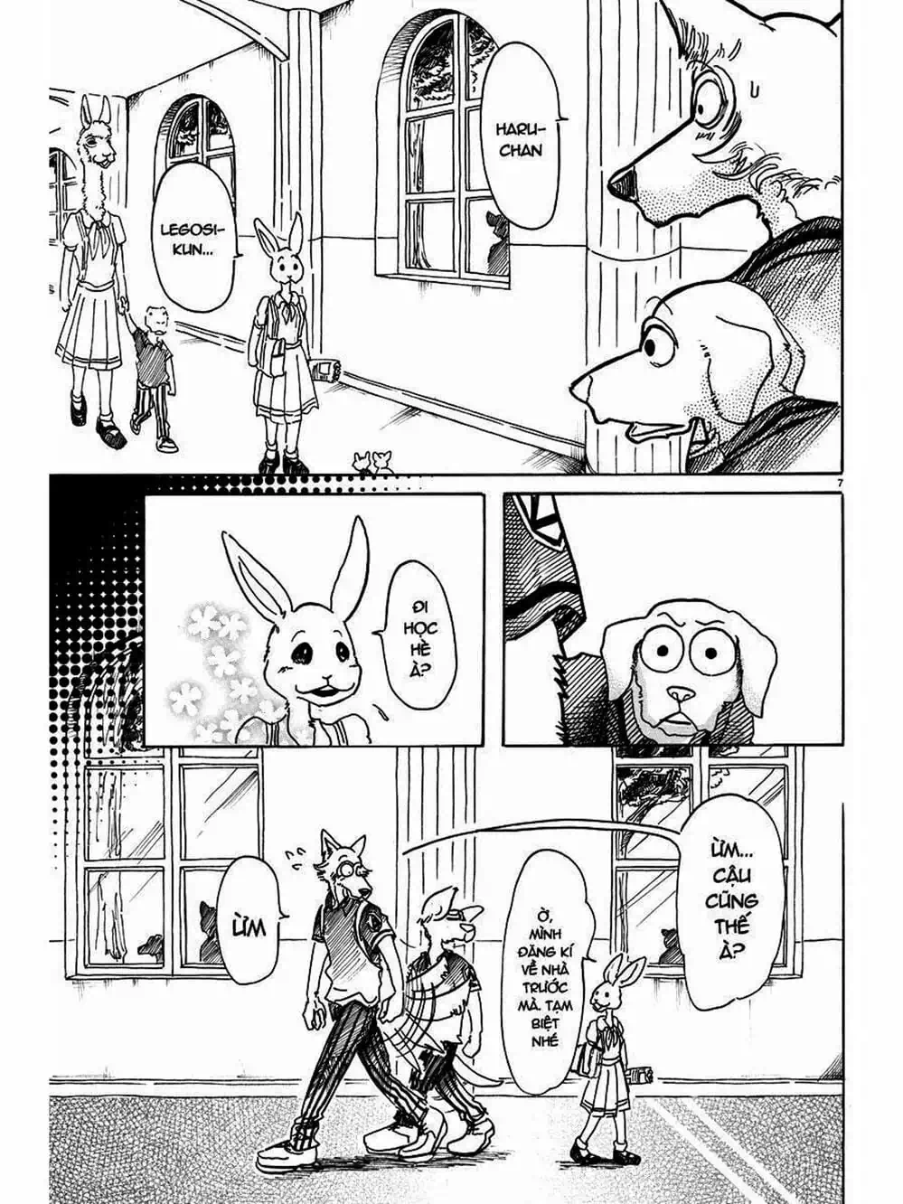 Truyện Tranh Bởi Vì Chúng Ta Đều Là Những Ngôi Sao - Beastars trang 10