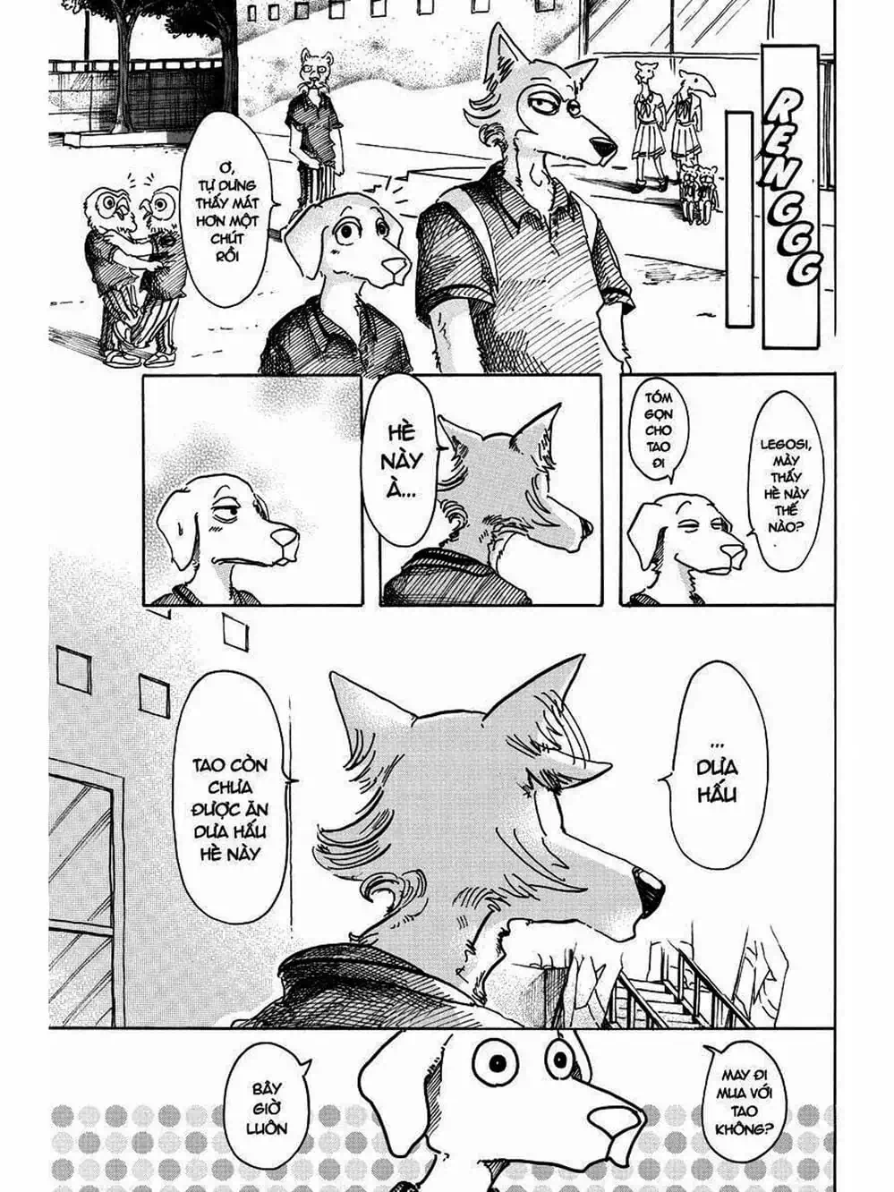 Truyện Tranh Bởi Vì Chúng Ta Đều Là Những Ngôi Sao - Beastars trang 10