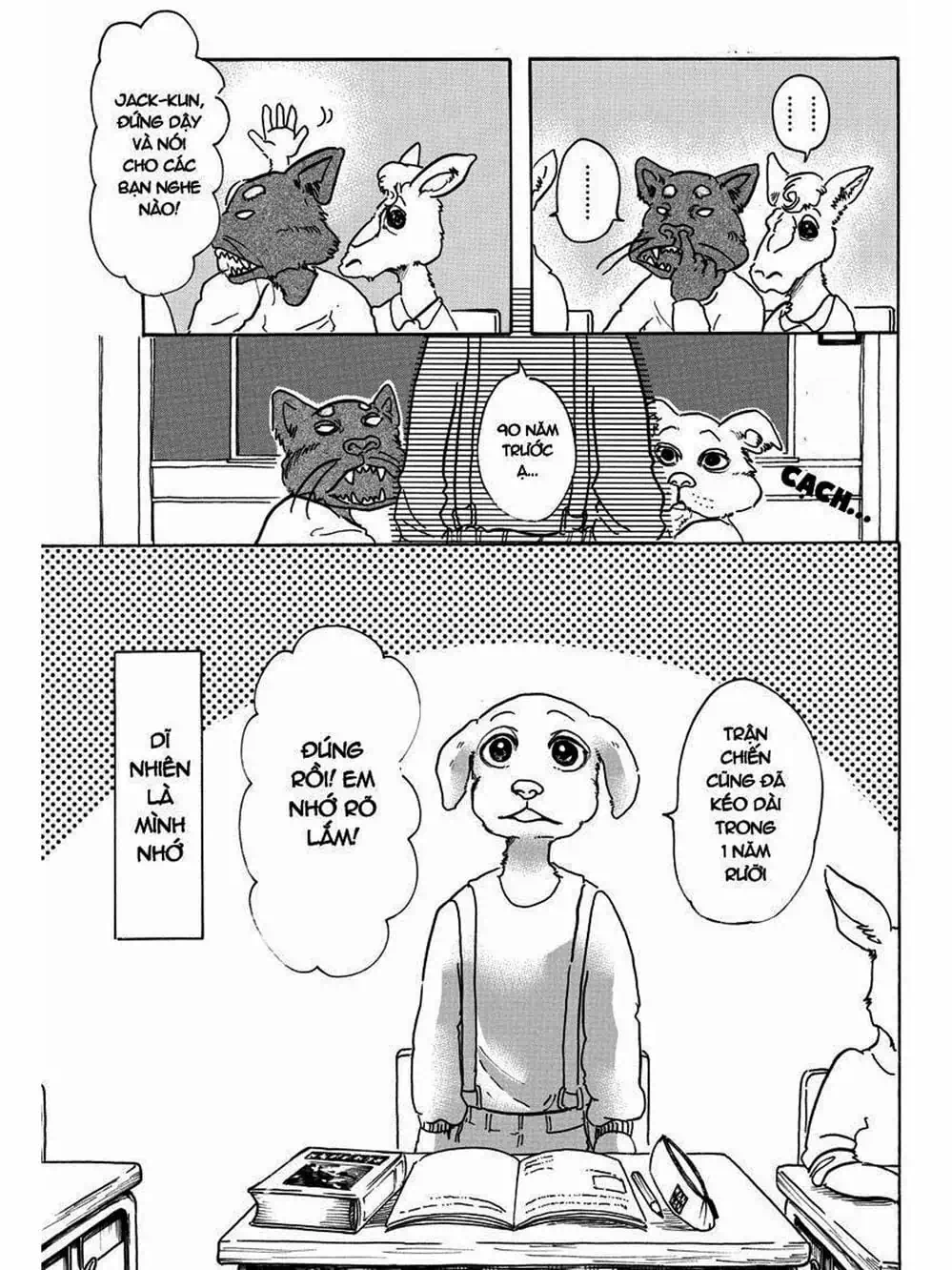 Truyện Tranh Bởi Vì Chúng Ta Đều Là Những Ngôi Sao - Beastars trang 10