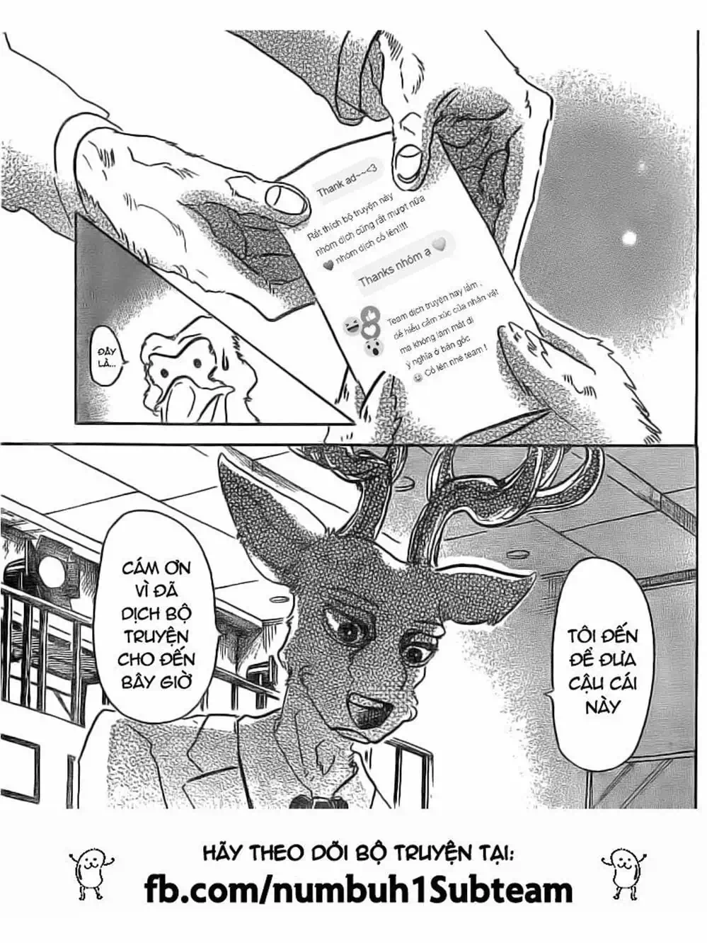 Truyện Tranh Bởi Vì Chúng Ta Đều Là Những Ngôi Sao - Beastars trang 10