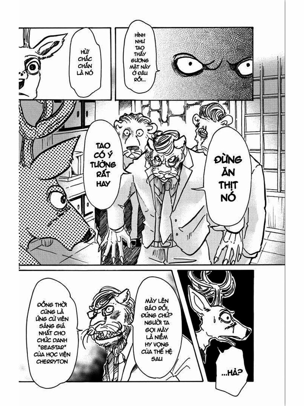 Truyện Tranh Bởi Vì Chúng Ta Đều Là Những Ngôi Sao - Beastars trang 10