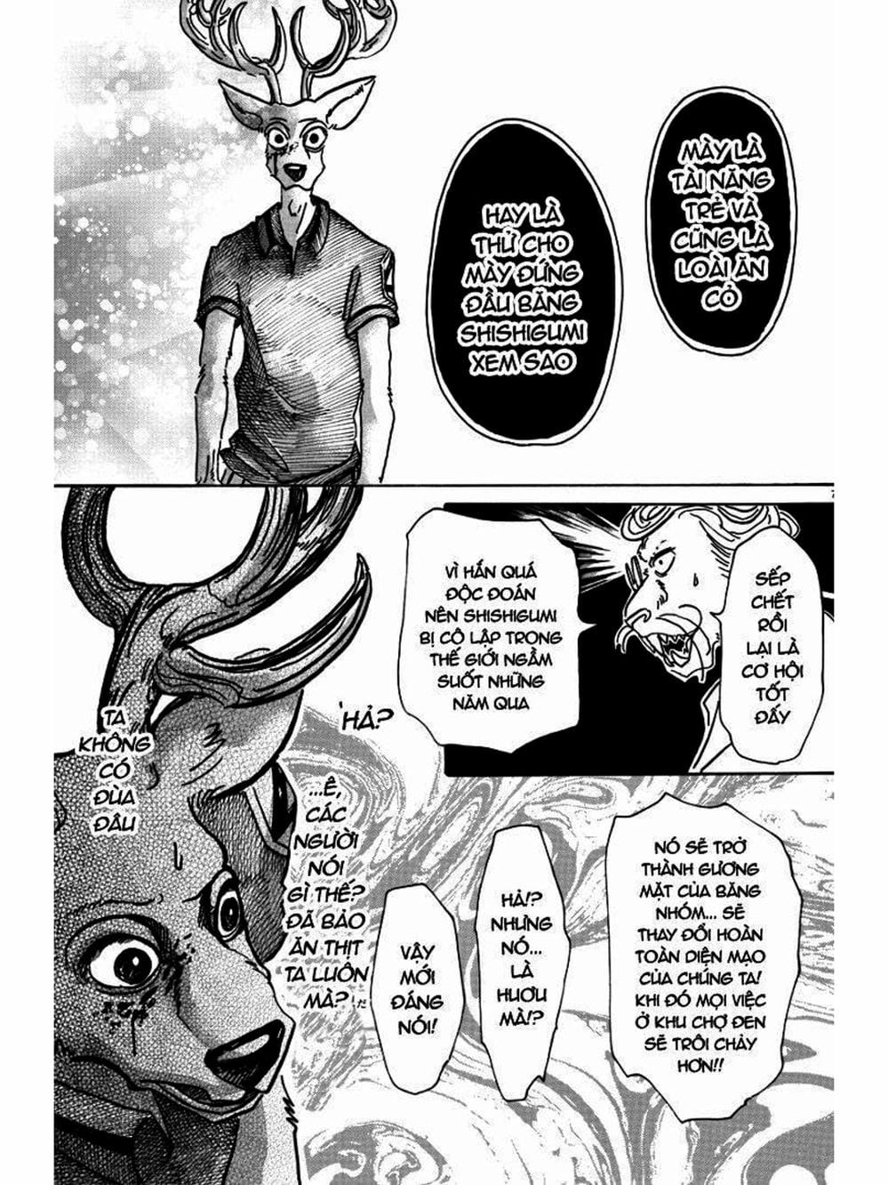 Truyện Tranh Bởi Vì Chúng Ta Đều Là Những Ngôi Sao - Beastars trang 10