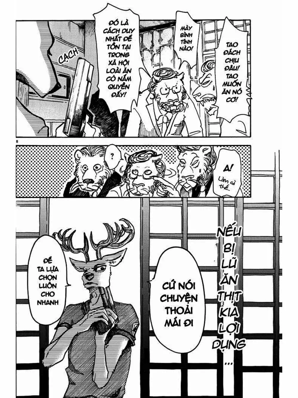 Truyện Tranh Bởi Vì Chúng Ta Đều Là Những Ngôi Sao - Beastars trang 10