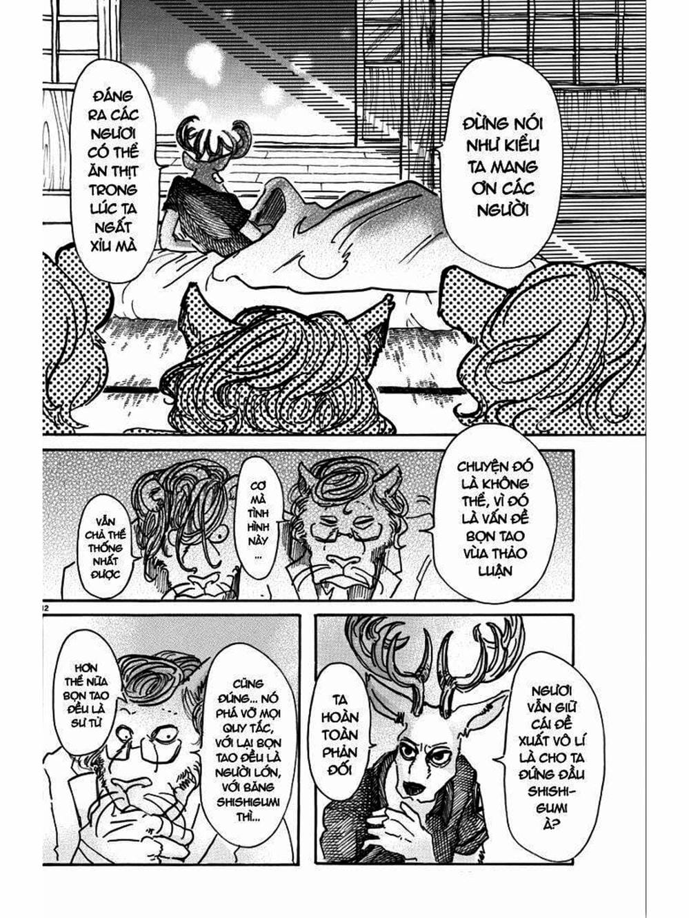 Truyện Tranh Bởi Vì Chúng Ta Đều Là Những Ngôi Sao - Beastars trang 10