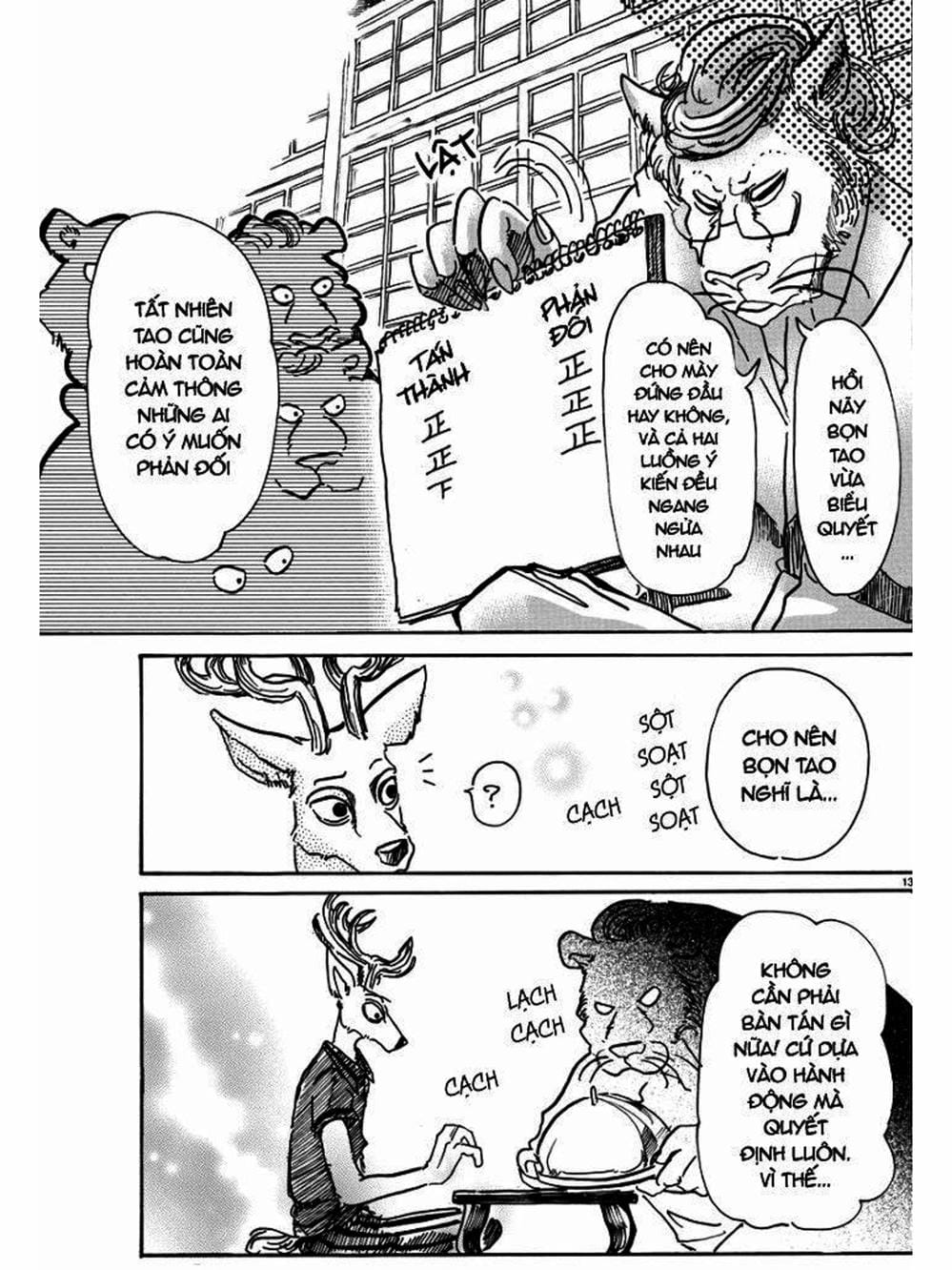 Truyện Tranh Bởi Vì Chúng Ta Đều Là Những Ngôi Sao - Beastars trang 10