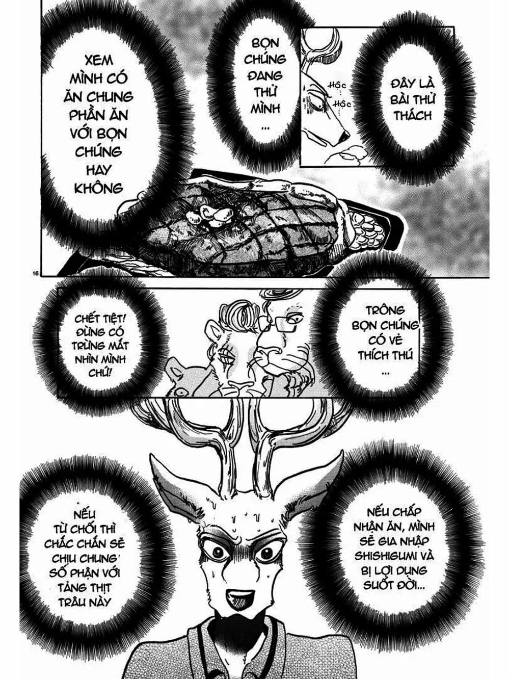 Truyện Tranh Bởi Vì Chúng Ta Đều Là Những Ngôi Sao - Beastars trang 10