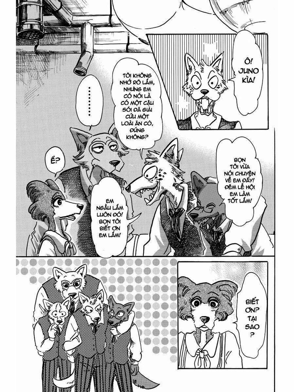 Truyện Tranh Bởi Vì Chúng Ta Đều Là Những Ngôi Sao - Beastars trang 10