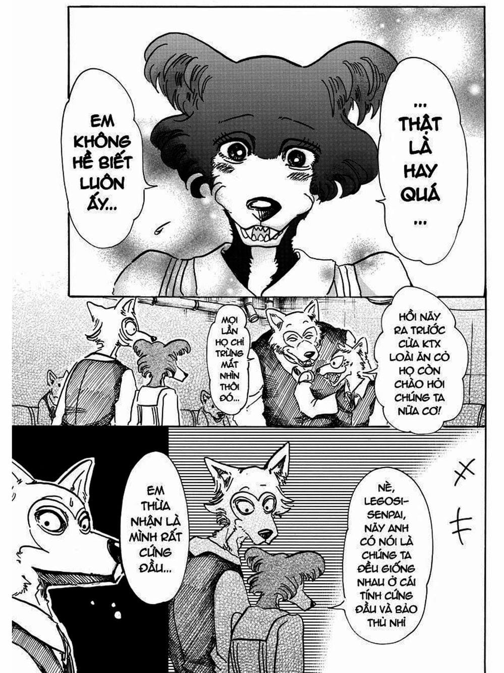 Truyện Tranh Bởi Vì Chúng Ta Đều Là Những Ngôi Sao - Beastars trang 10