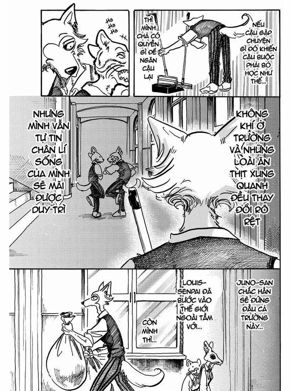 Truyện Tranh Bởi Vì Chúng Ta Đều Là Những Ngôi Sao - Beastars trang 10