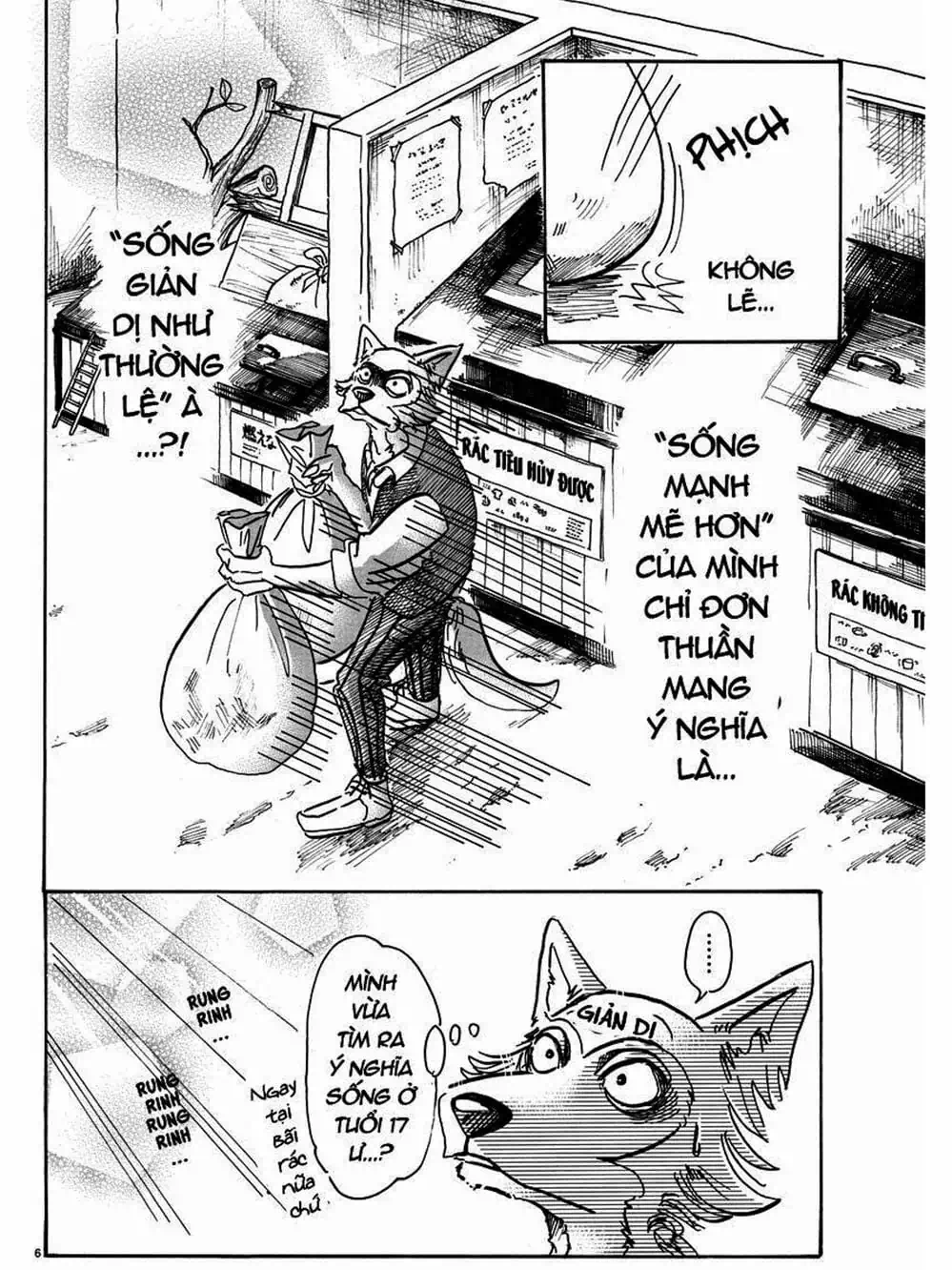 Truyện Tranh Bởi Vì Chúng Ta Đều Là Những Ngôi Sao - Beastars trang 10