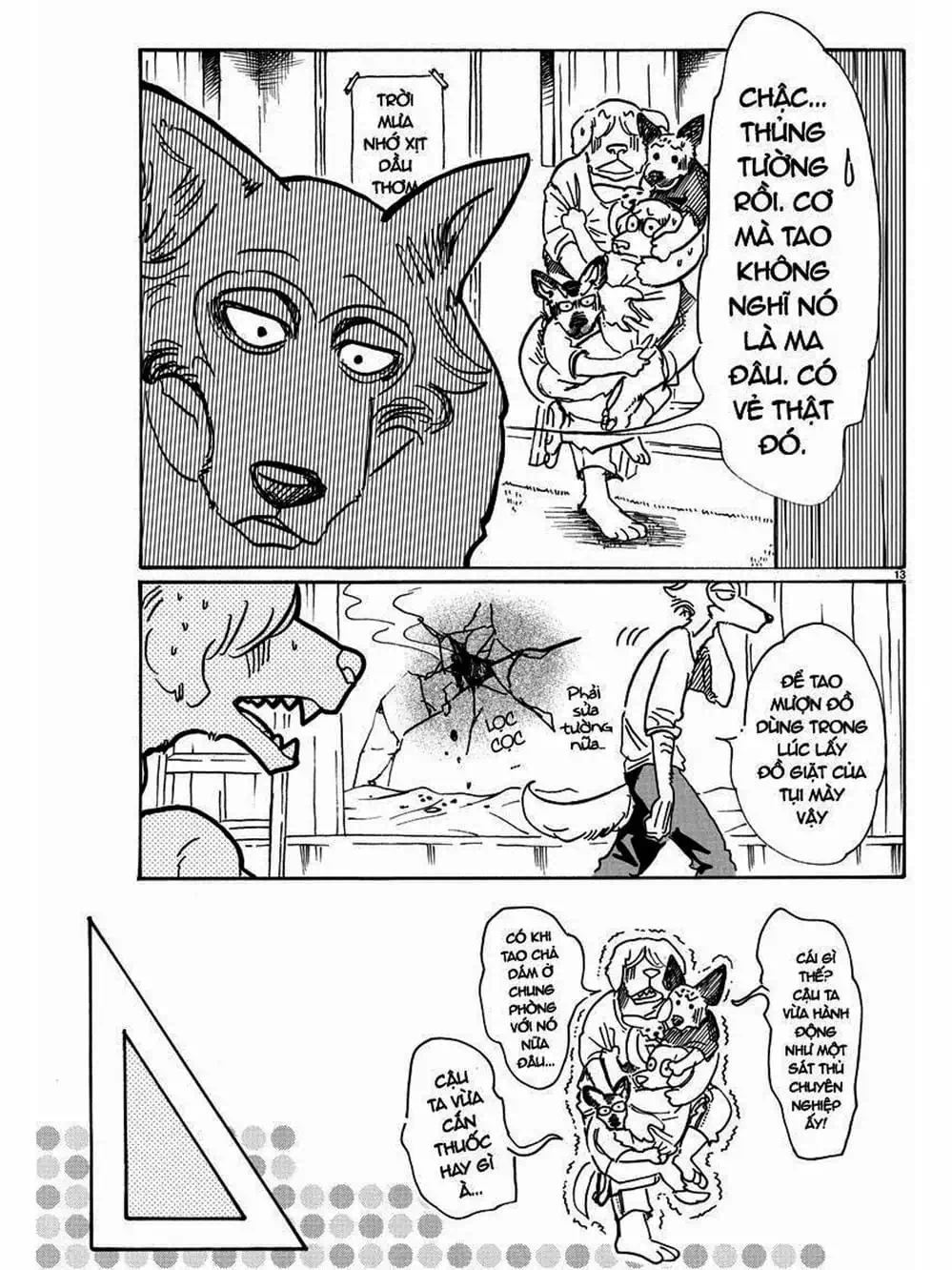 Truyện Tranh Bởi Vì Chúng Ta Đều Là Những Ngôi Sao - Beastars trang 10