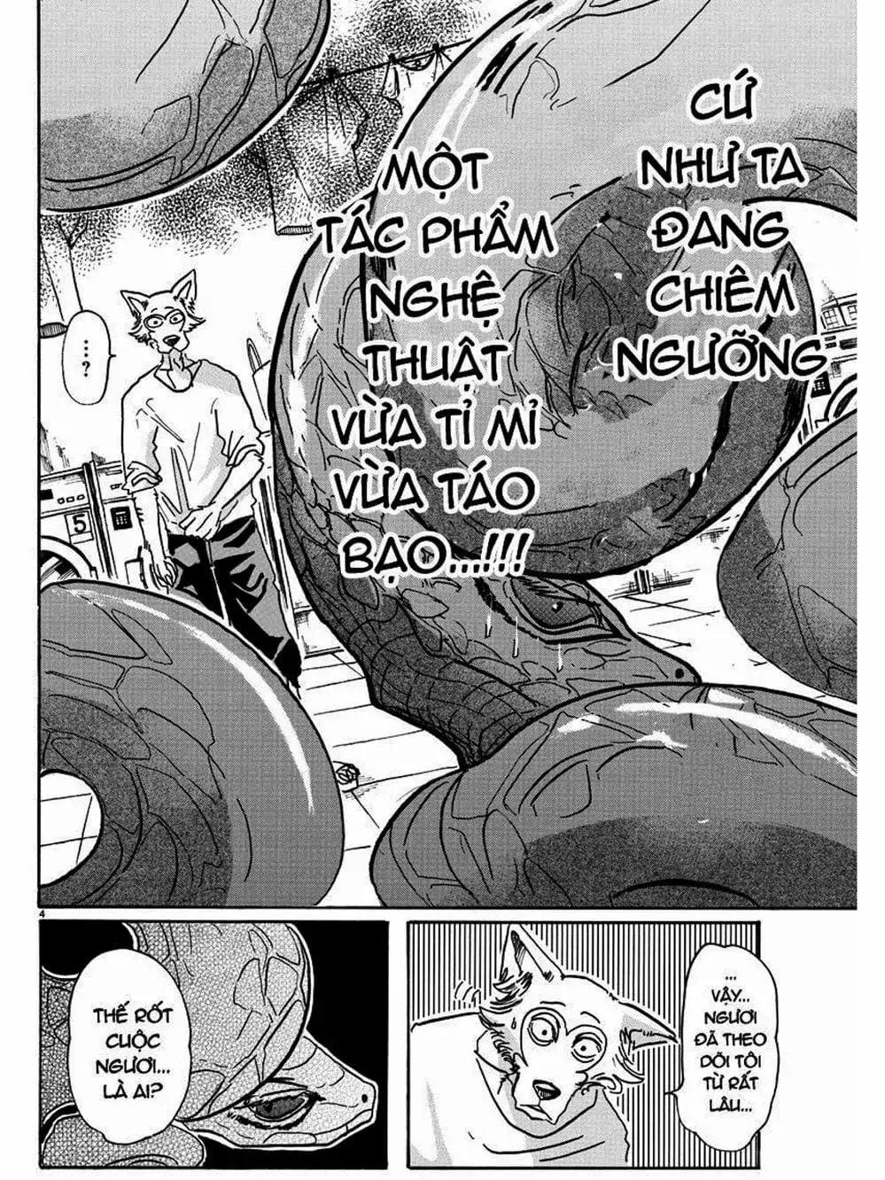 Truyện Tranh Bởi Vì Chúng Ta Đều Là Những Ngôi Sao - Beastars trang 10