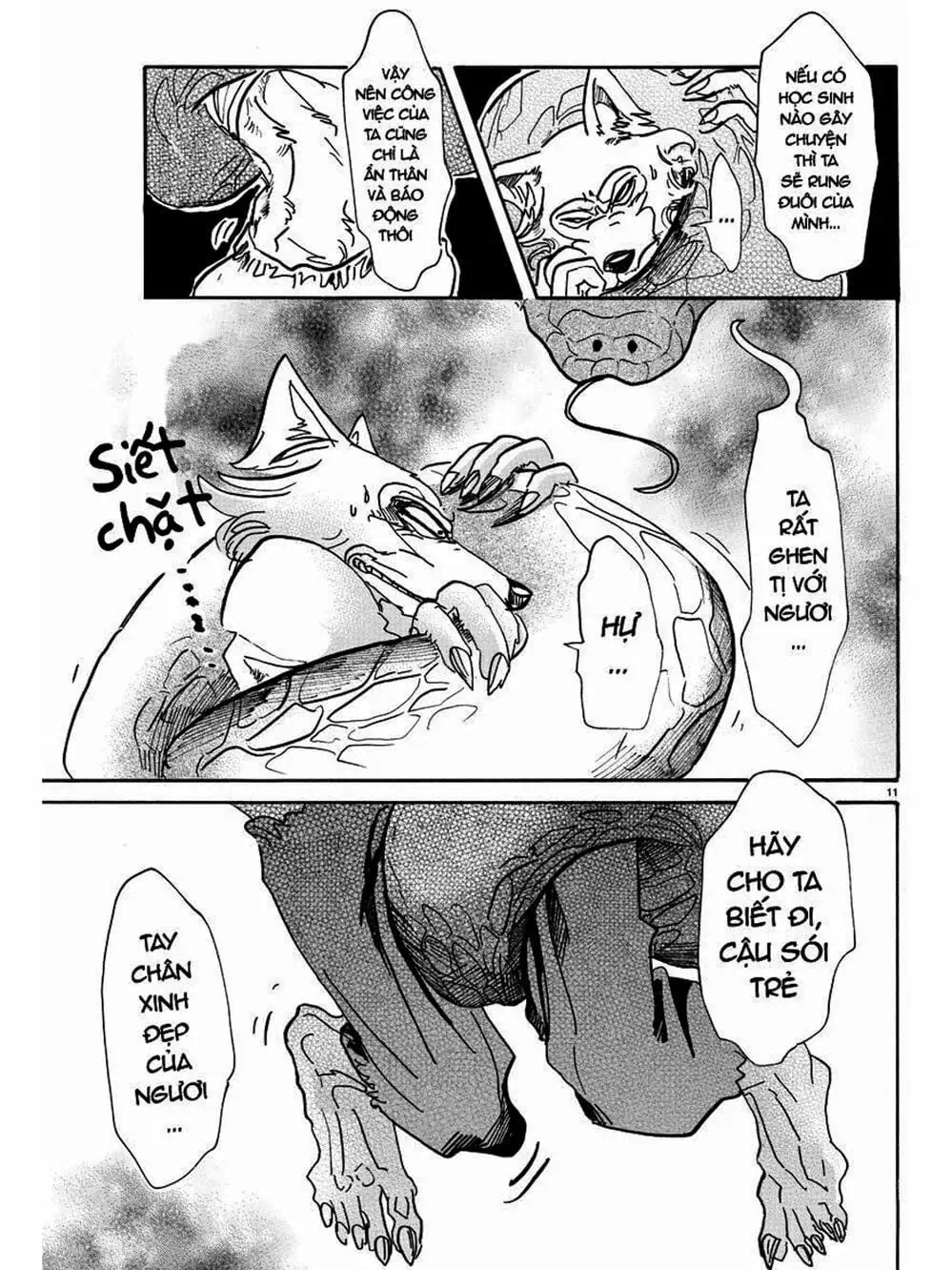 Truyện Tranh Bởi Vì Chúng Ta Đều Là Những Ngôi Sao - Beastars trang 10