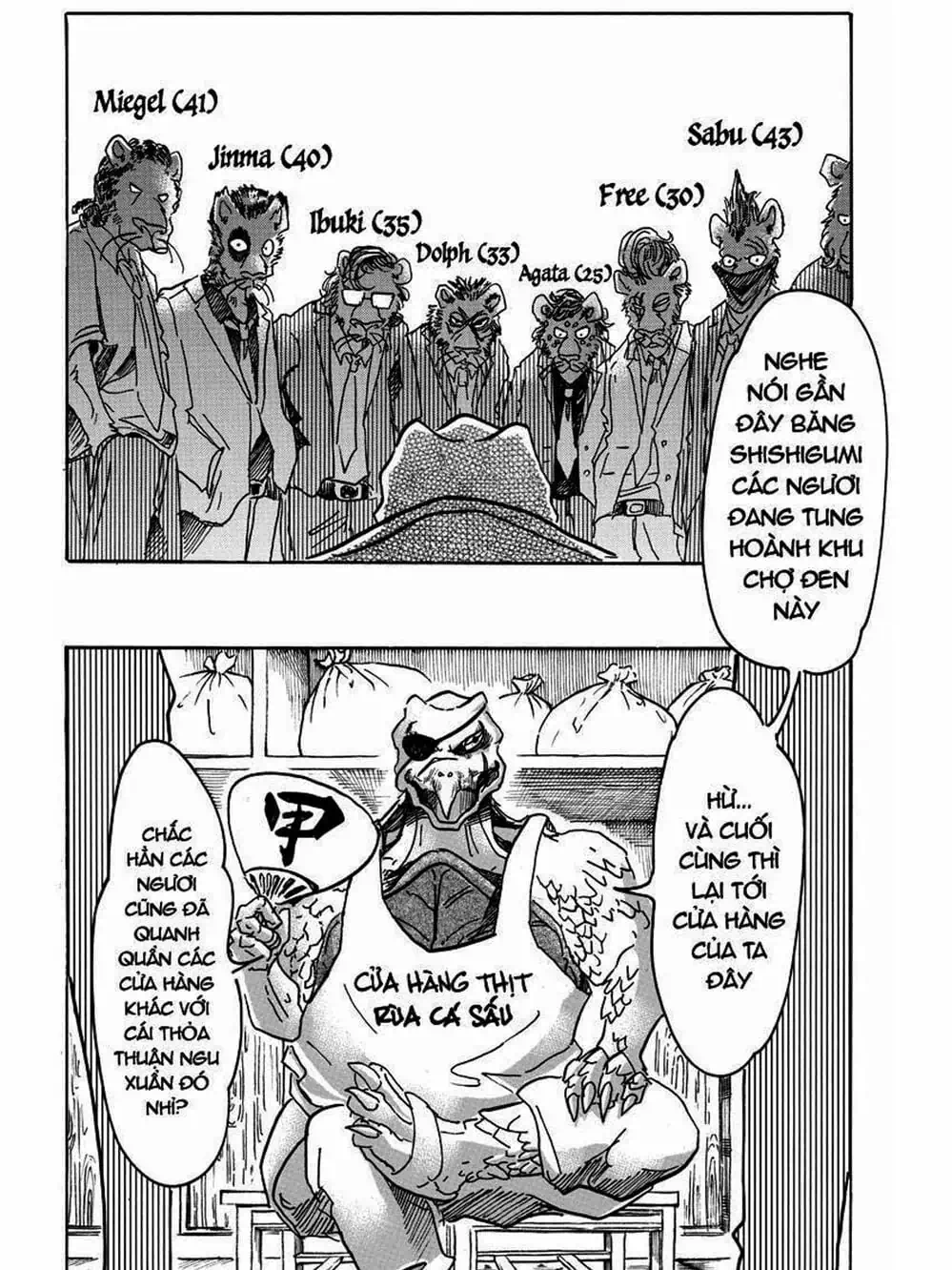 Truyện Tranh Bởi Vì Chúng Ta Đều Là Những Ngôi Sao - Beastars trang 10