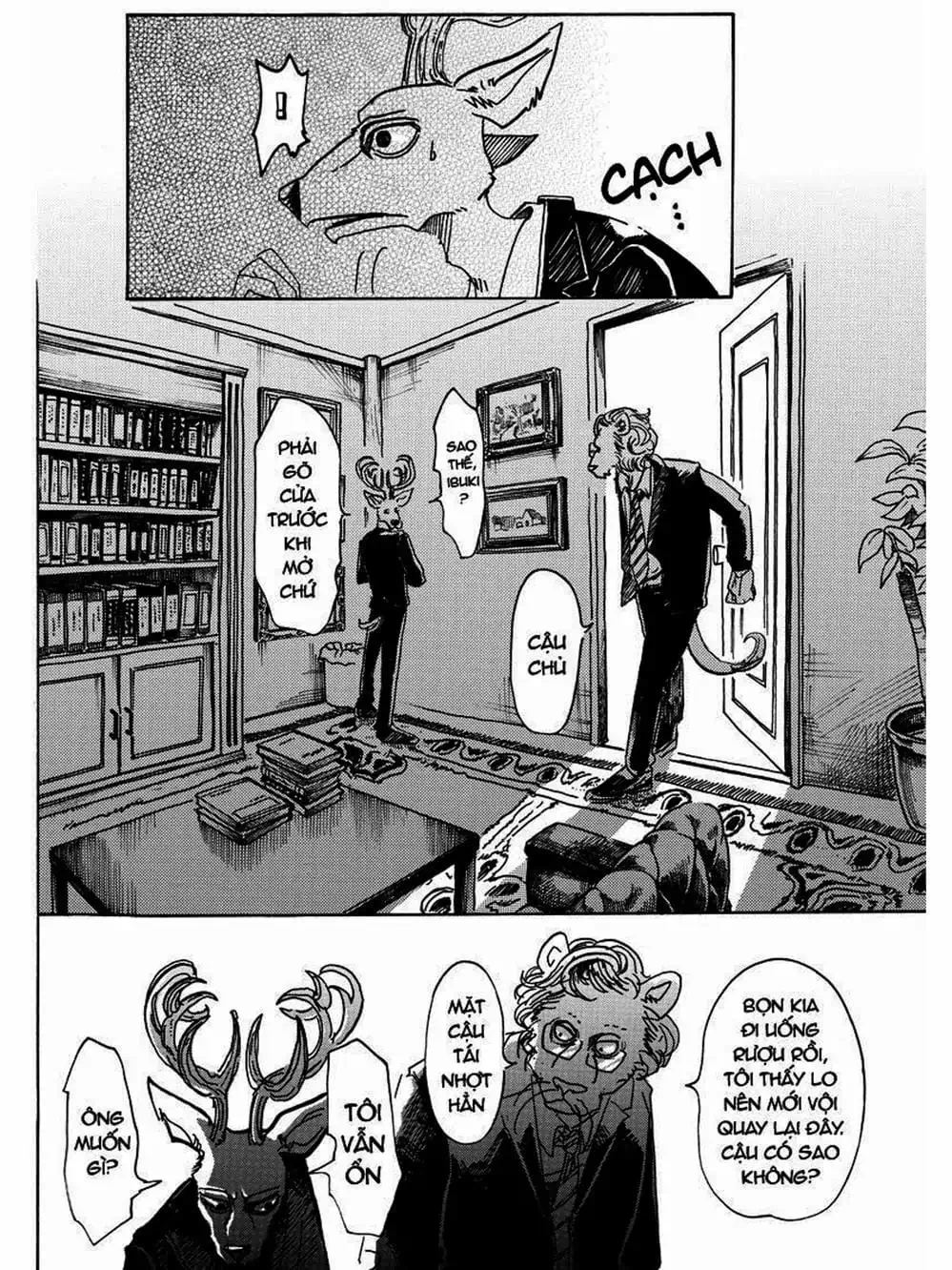 Truyện Tranh Bởi Vì Chúng Ta Đều Là Những Ngôi Sao - Beastars trang 10