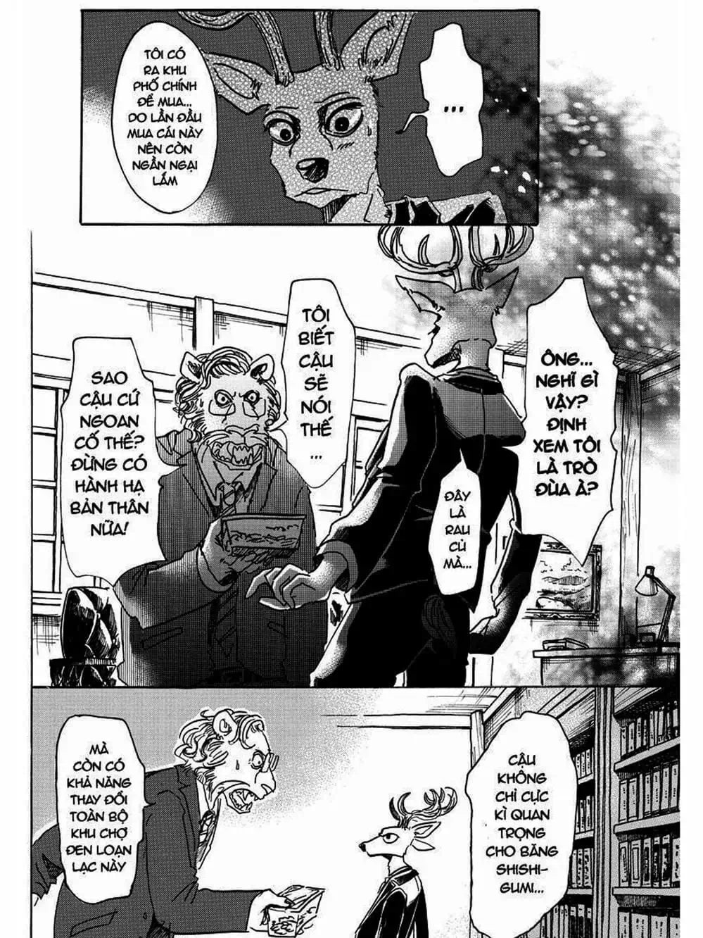 Truyện Tranh Bởi Vì Chúng Ta Đều Là Những Ngôi Sao - Beastars trang 10