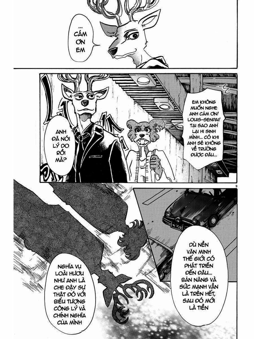 Truyện Tranh Bởi Vì Chúng Ta Đều Là Những Ngôi Sao - Beastars trang 10