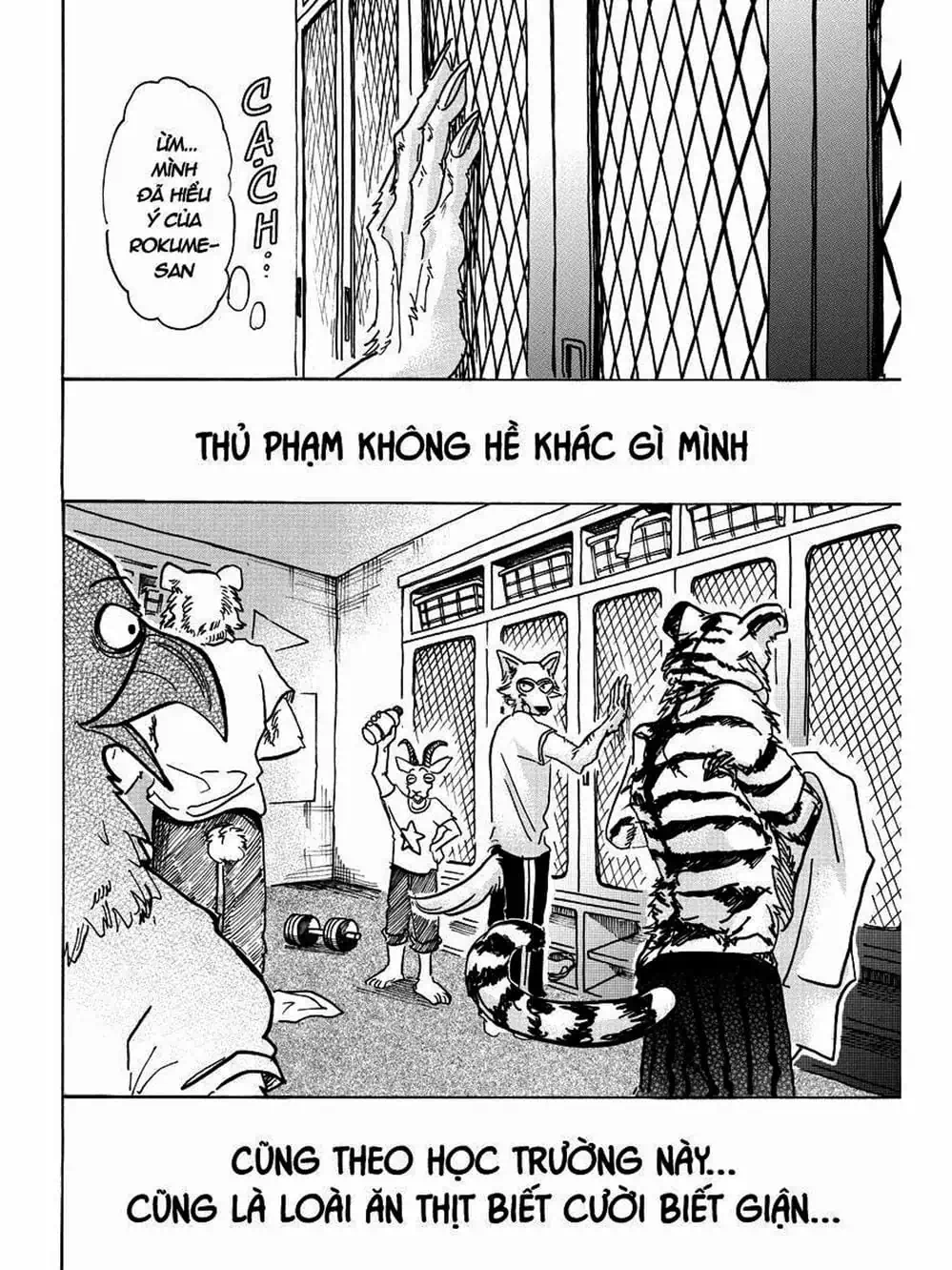 Truyện Tranh Bởi Vì Chúng Ta Đều Là Những Ngôi Sao - Beastars trang 10