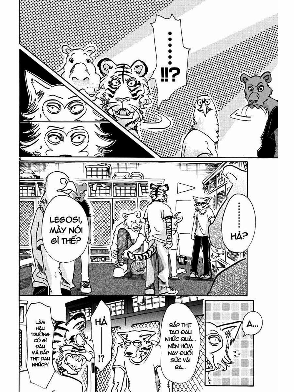 Truyện Tranh Bởi Vì Chúng Ta Đều Là Những Ngôi Sao - Beastars trang 10