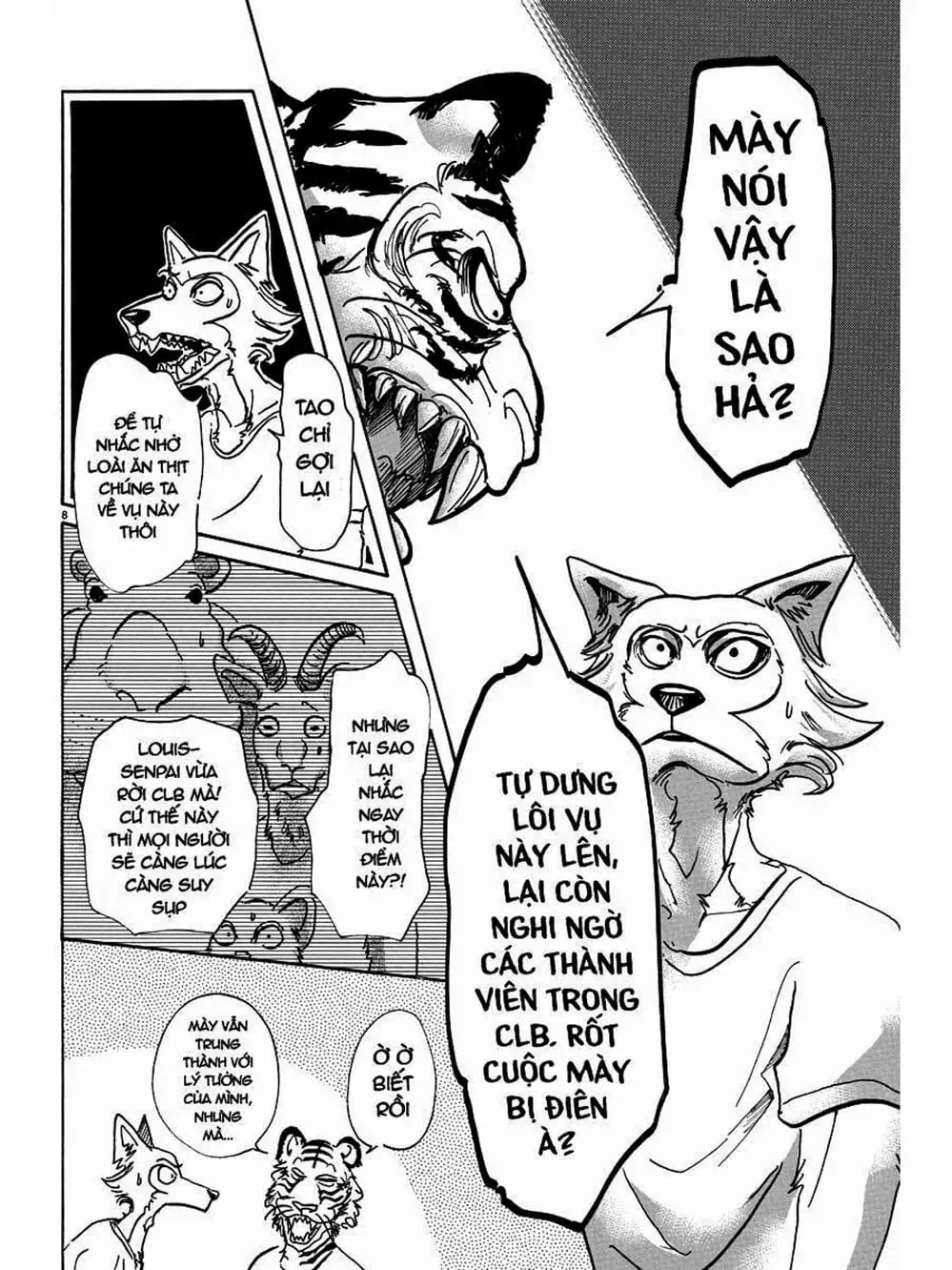Truyện Tranh Bởi Vì Chúng Ta Đều Là Những Ngôi Sao - Beastars trang 10
