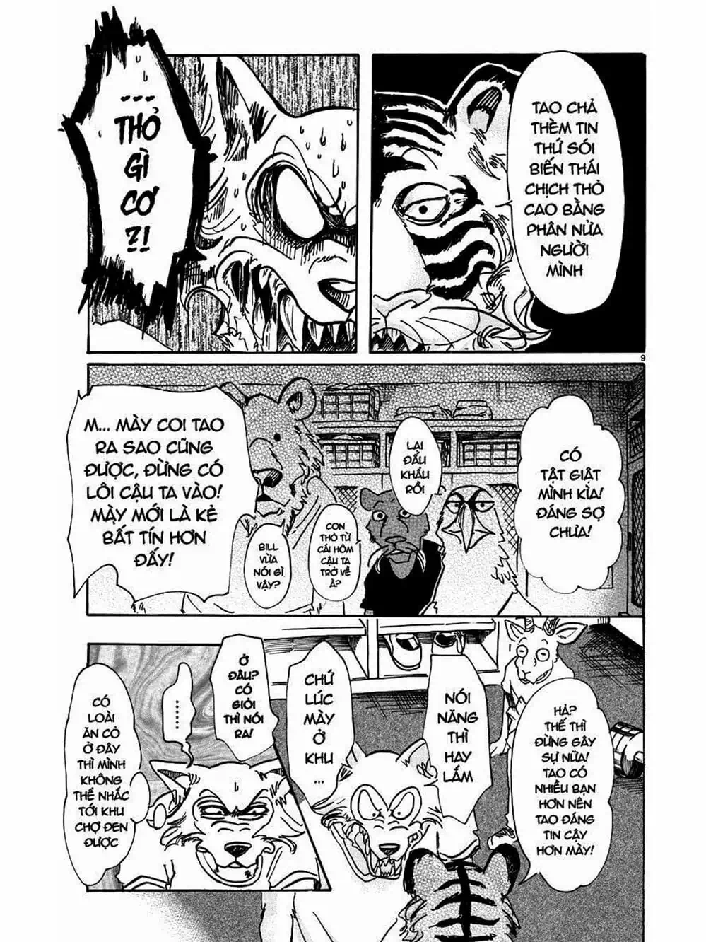 Truyện Tranh Bởi Vì Chúng Ta Đều Là Những Ngôi Sao - Beastars trang 10