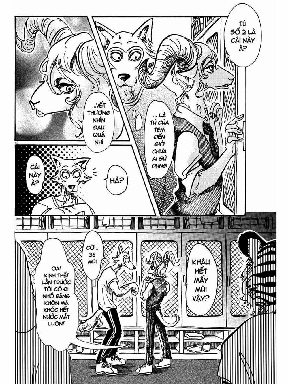 Truyện Tranh Bởi Vì Chúng Ta Đều Là Những Ngôi Sao - Beastars trang 10