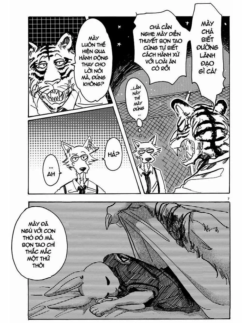 Truyện Tranh Bởi Vì Chúng Ta Đều Là Những Ngôi Sao - Beastars trang 10