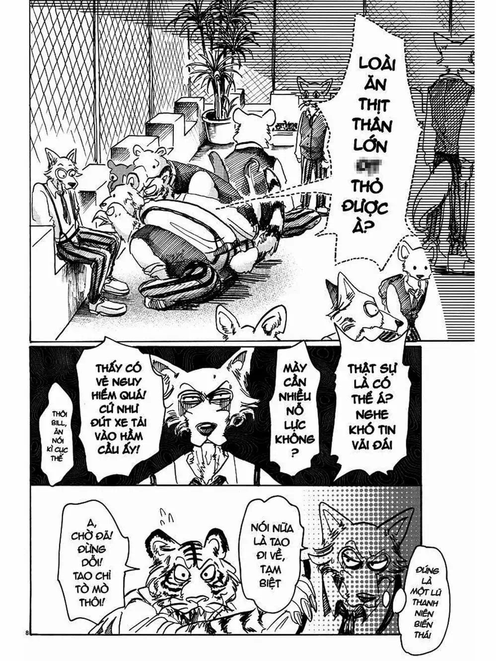 Truyện Tranh Bởi Vì Chúng Ta Đều Là Những Ngôi Sao - Beastars trang 10