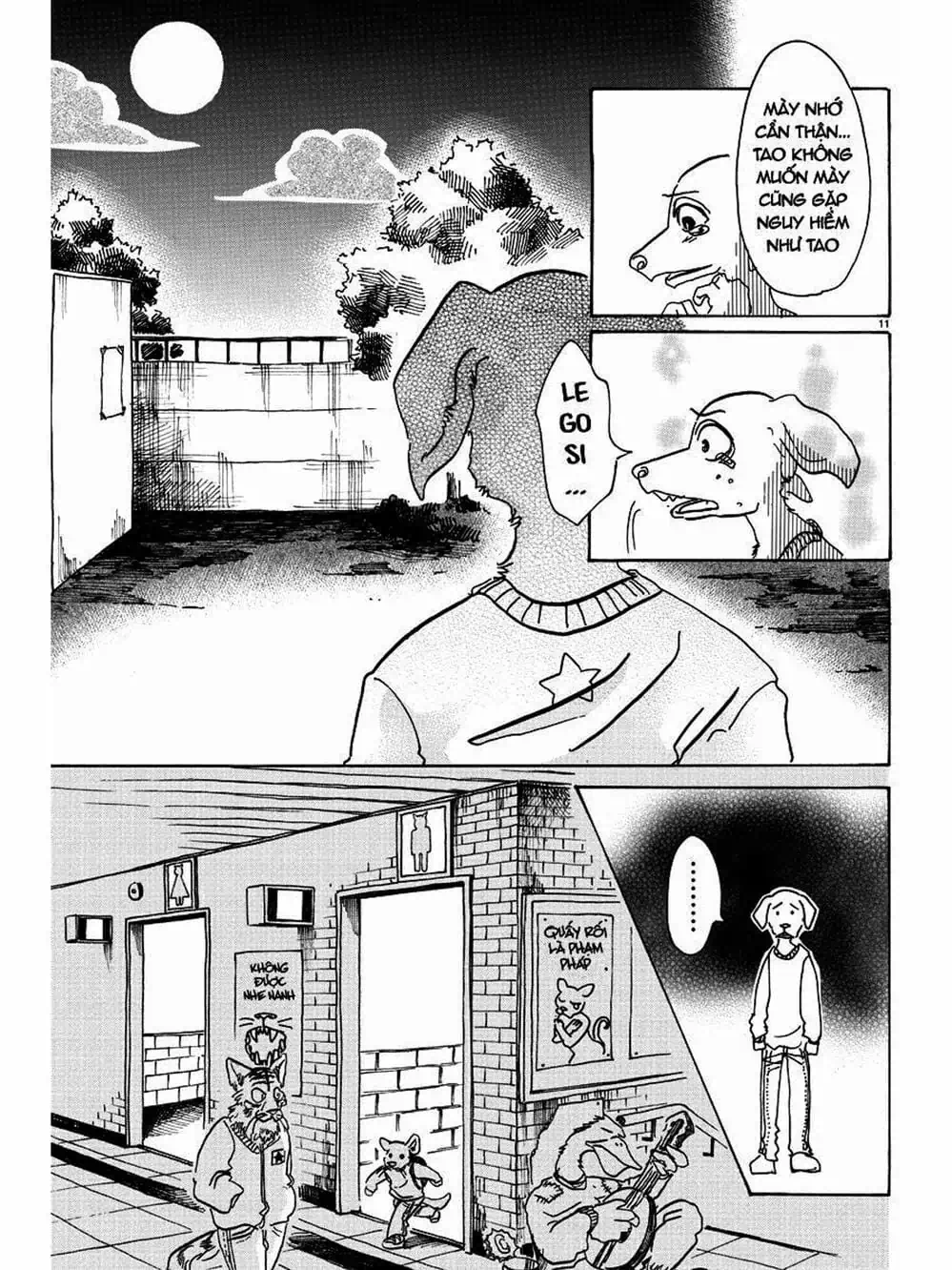 Truyện Tranh Bởi Vì Chúng Ta Đều Là Những Ngôi Sao - Beastars trang 10