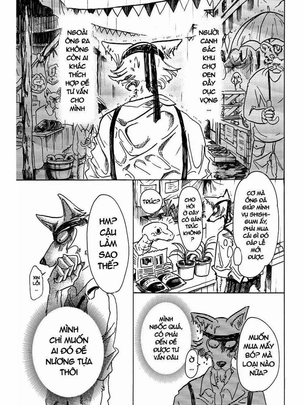 Truyện Tranh Bởi Vì Chúng Ta Đều Là Những Ngôi Sao - Beastars trang 10