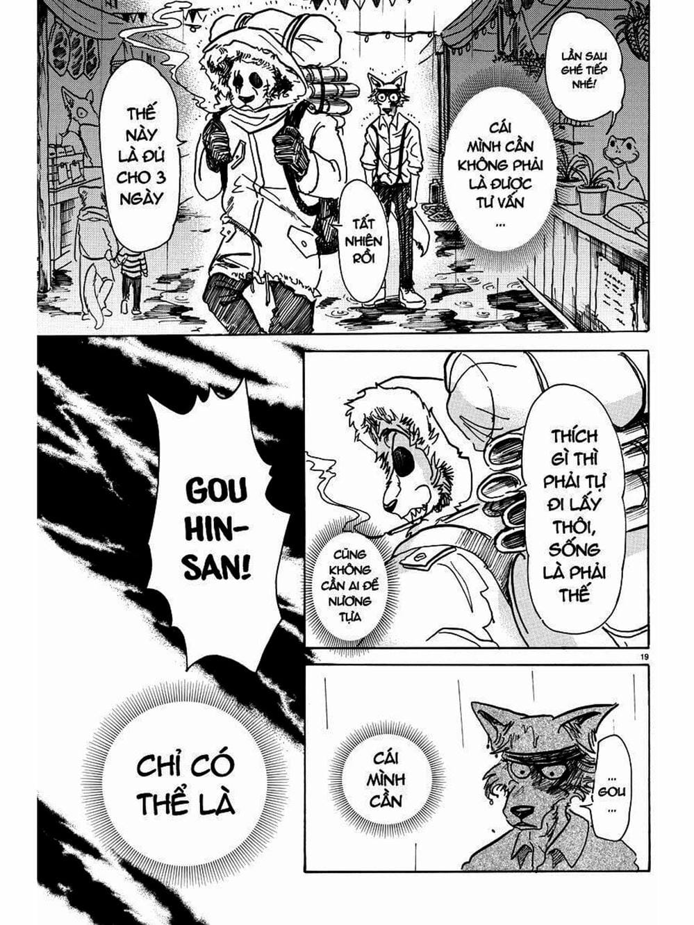 Truyện Tranh Bởi Vì Chúng Ta Đều Là Những Ngôi Sao - Beastars trang 10