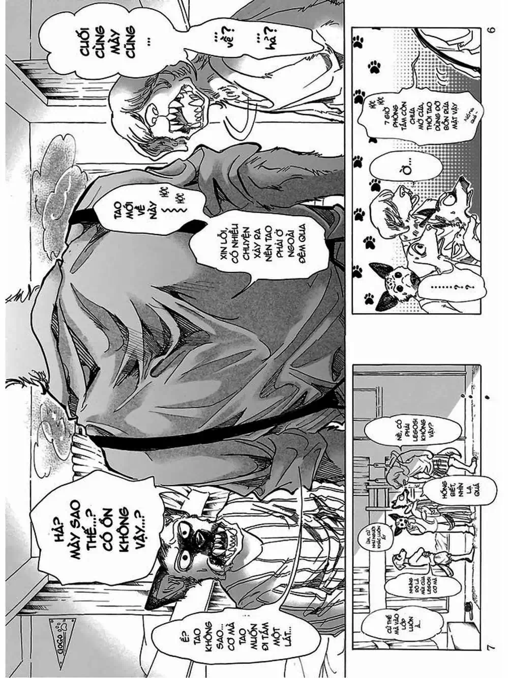 Truyện Tranh Bởi Vì Chúng Ta Đều Là Những Ngôi Sao - Beastars trang 10