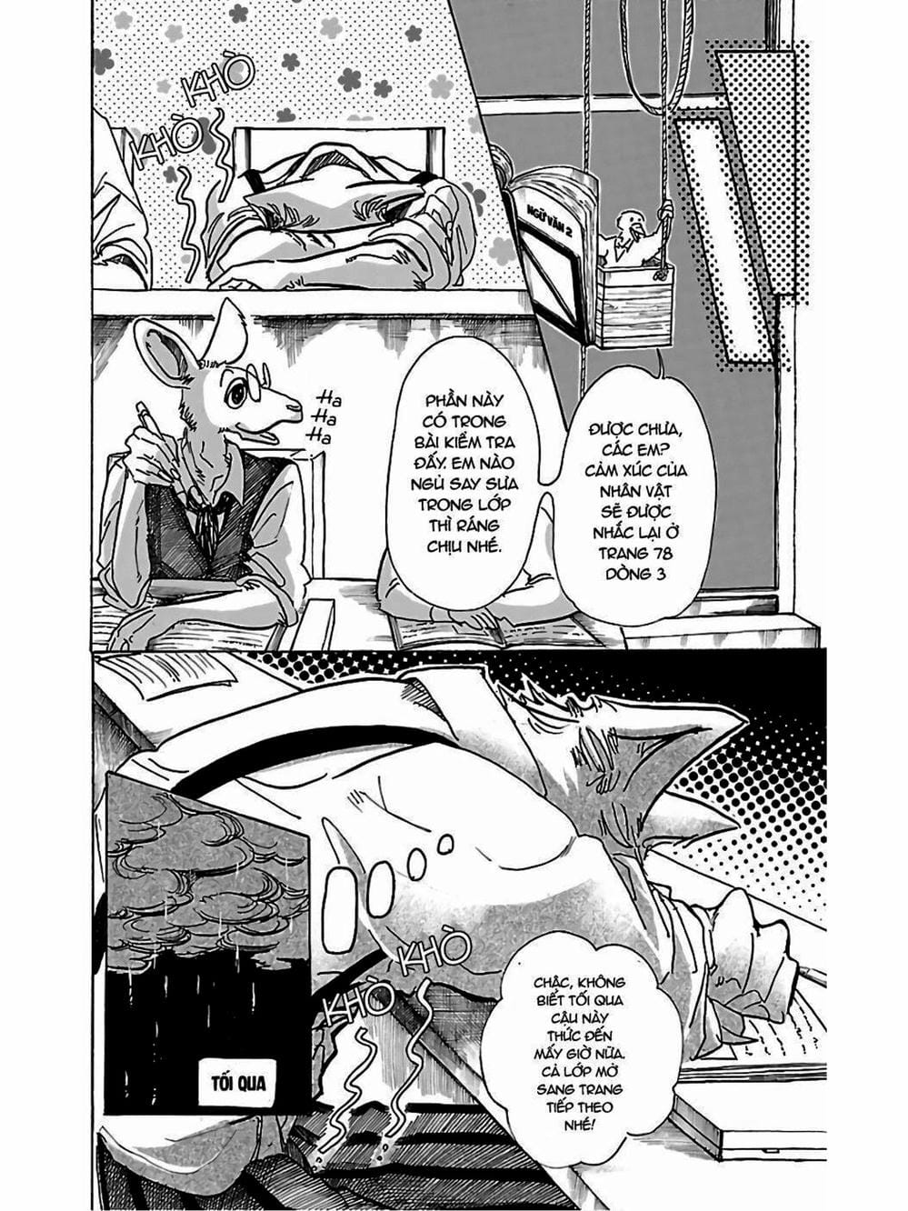 Truyện Tranh Bởi Vì Chúng Ta Đều Là Những Ngôi Sao - Beastars trang 10