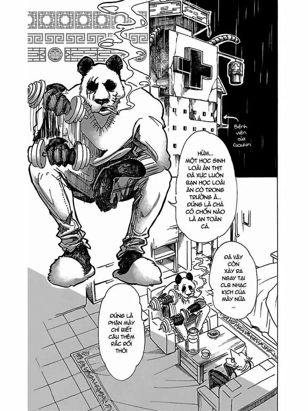 Truyện Tranh Bởi Vì Chúng Ta Đều Là Những Ngôi Sao - Beastars trang 10