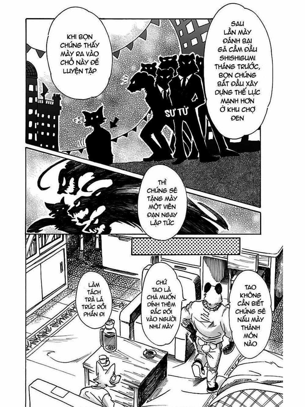 Truyện Tranh Bởi Vì Chúng Ta Đều Là Những Ngôi Sao - Beastars trang 10