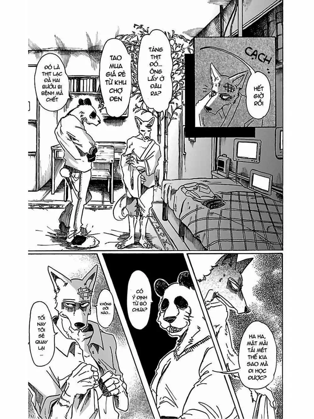 Truyện Tranh Bởi Vì Chúng Ta Đều Là Những Ngôi Sao - Beastars trang 10