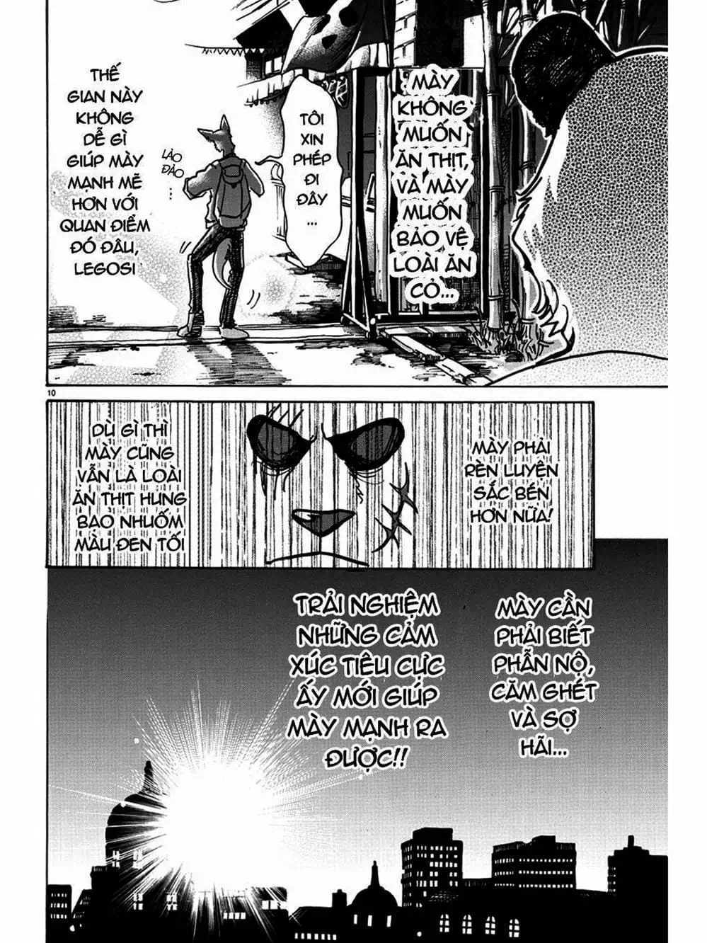 Truyện Tranh Bởi Vì Chúng Ta Đều Là Những Ngôi Sao - Beastars trang 10