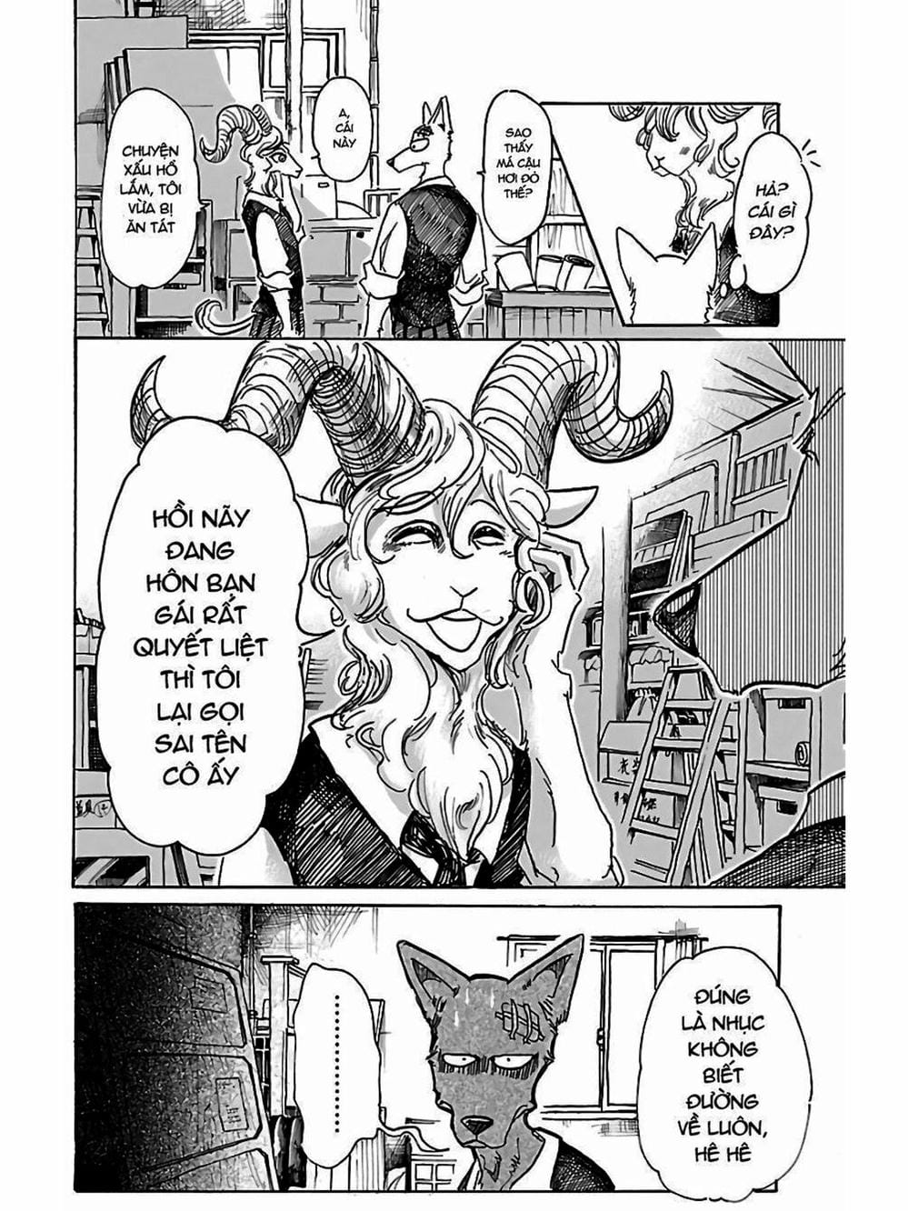Truyện Tranh Bởi Vì Chúng Ta Đều Là Những Ngôi Sao - Beastars trang 10