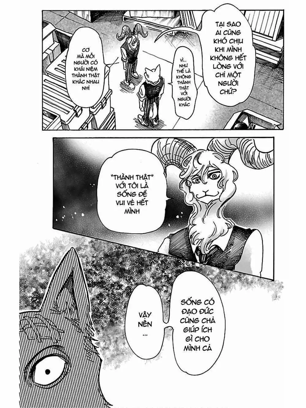 Truyện Tranh Bởi Vì Chúng Ta Đều Là Những Ngôi Sao - Beastars trang 10